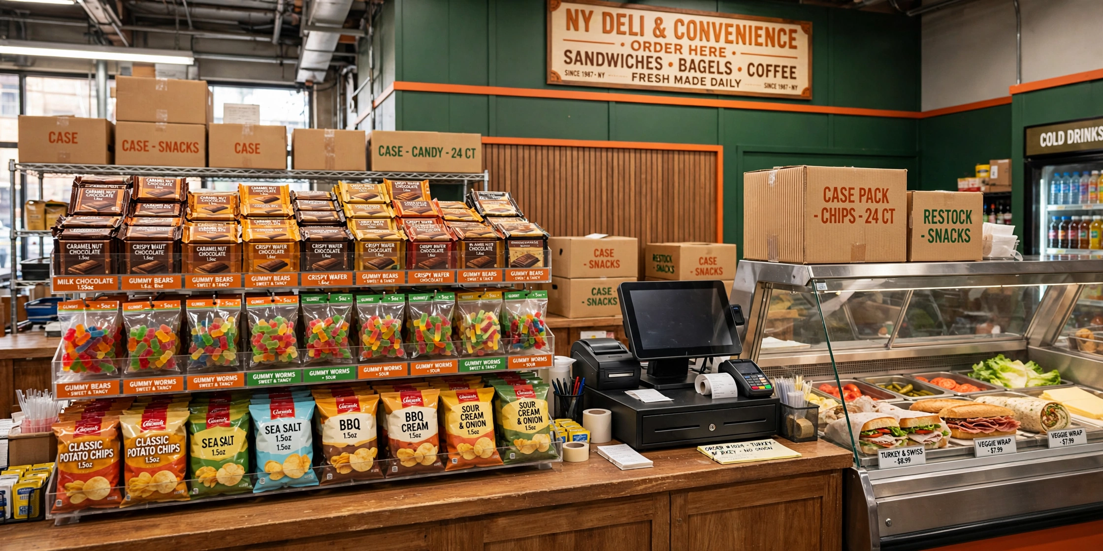 Commercial wholesale Convenience Stores & Delis distribution on Long Island
