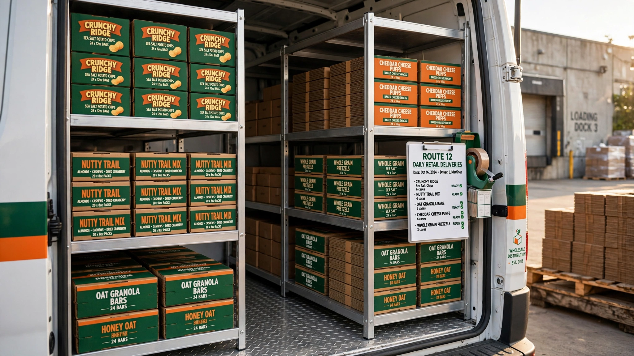 Commercial wholesale Route Drivers (DSD) distribution on Long Island