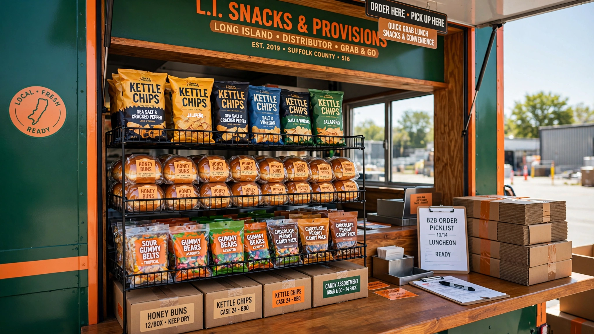Commercial wholesale Food Trucks & Trailers distribution on Long Island